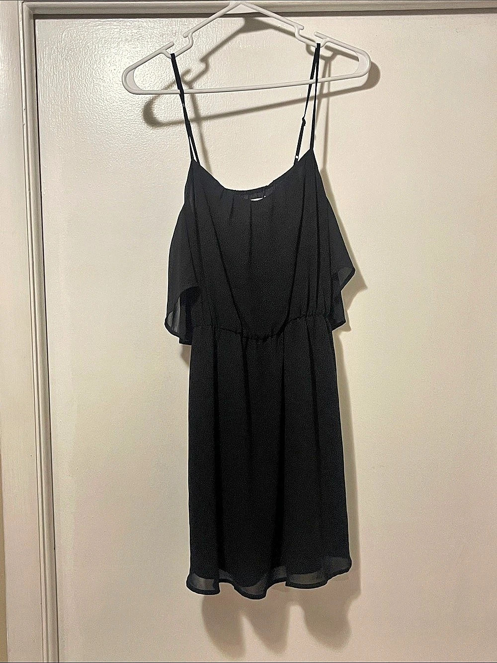 Naked Zebra Black Mini Dress Size Small